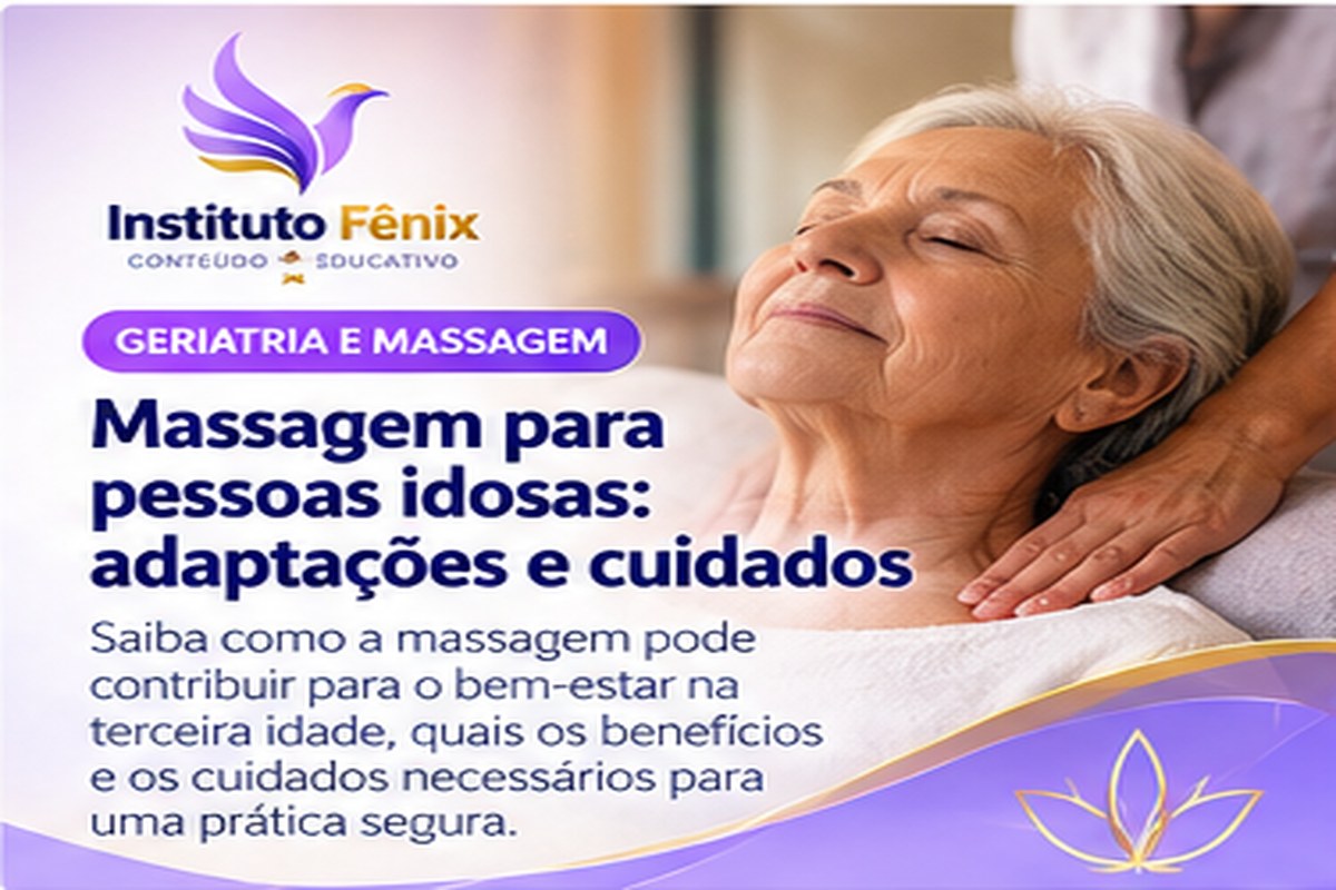 Massagem para pessoas idosas: adaptações e cuidados
